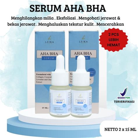 Jual Beli Pcs Lebih Hemat Serum Aha Bha Penghilang Milia Paling