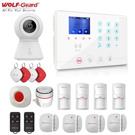 App Control Smart Gsm G Wifi Alarm System Russian English Voice