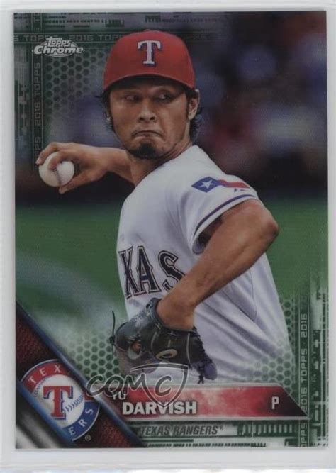 Topps Chrome Green Refractor Yu Darvish For Sale Online