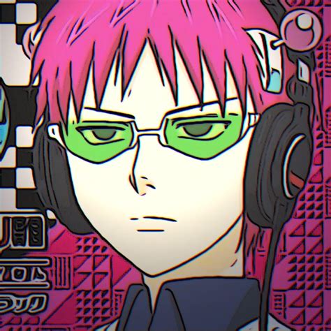 Colorful Manga Icon Saiki K