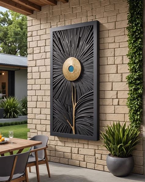 20 Stunning Outdoor Wall Art Ideas For Your Home – ToolzView