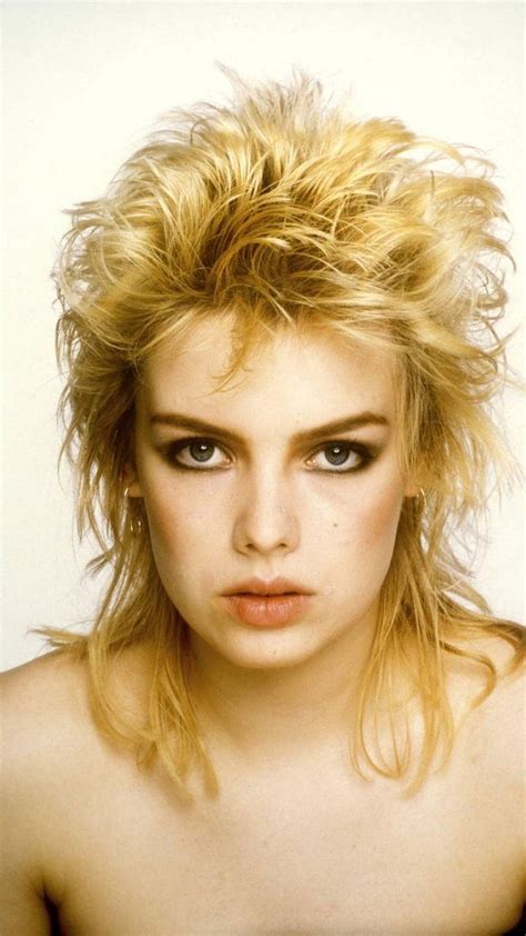 X Kim Wilde Singer Short Hair Celebrity Female Celebrities