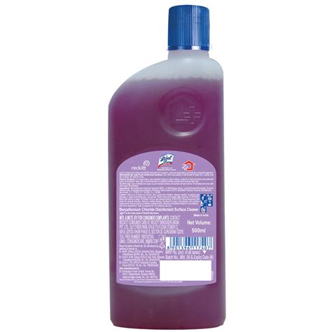 Buy LIZOL LAVENDER DISINFECTANT FLOOR CLEANER LIQUID BOTTLE OF 500 ML