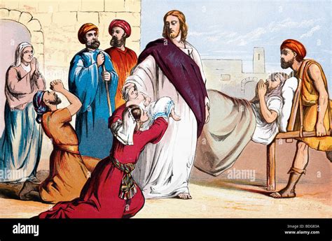 Jesus Healing The Sick Hi Res Stock Photography And Images Alamy