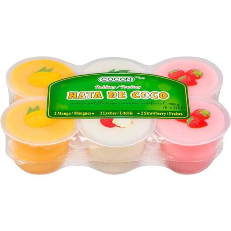 Cocon Nata De Coco Pudding 6x118g The Snacks Box Online Asian