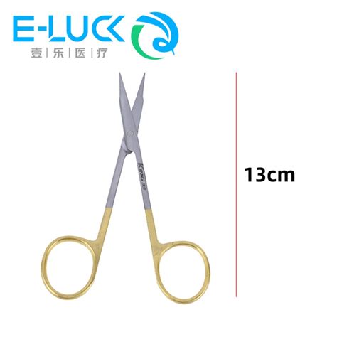 Piece Cm Dental Stainless Steel Dissection Scissors Straight Curved