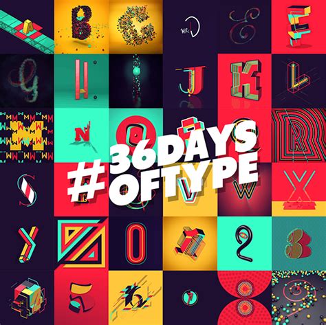 36daysoftype On Behance