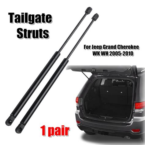 2 Rear Tailgate Gas Lift Supports Shock Struts For Jeep Grand Cherokee 1993 1998 Auto Parts