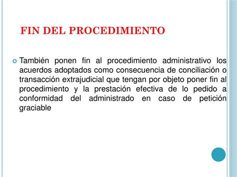 Ppt El Procedimiento Administrativo Powerpoint Presentation Free