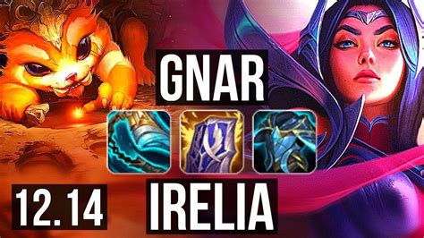 Gnar Vs Irelia Top 11214 6 Solo Kills 17m Mastery 500 Games