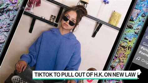 TikTok to Stop Operating In Hong Kong - Bloomberg