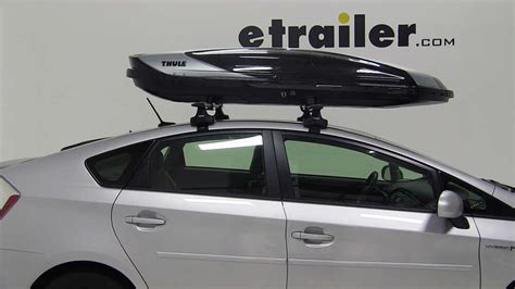 2013 Toyota Prius Thule Hyper Xl Rooftop Cargo Box 17 Cu Ft Two