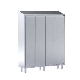 4 Door Stainless Steel Locker SYSPAL UK