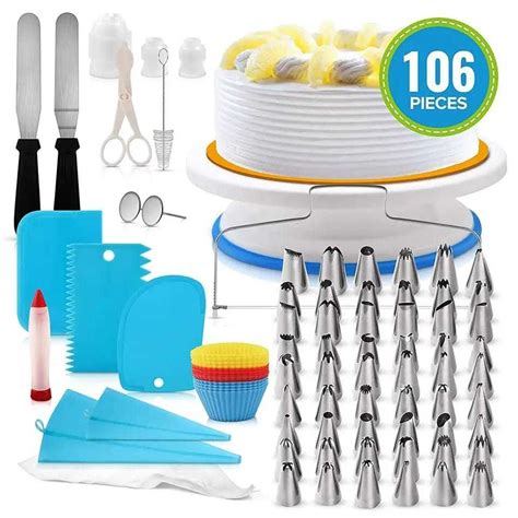 Kit Confeiteiro Pe As Bicos Inox Para Confeitar E Decorar Bolo E