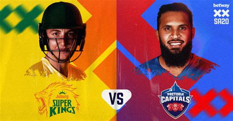 Live Joburg Super Kings Vs Pretoria Capitals Sa