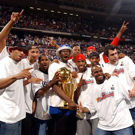 Detroit Pistons To Recognize Championship Anniversaries In 2019