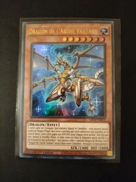 Carte Yu Gi Oh Gftp Fr Dragon De L Arche Vaillant Ultra Rare Neuf Fr