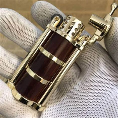 Vintage Ebony Retro Armor Cigarette Lighter The Sandocow