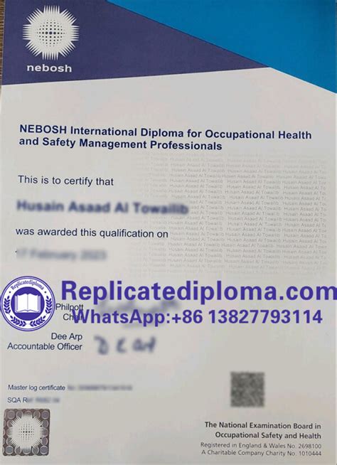 Best Site To Buy Nebosh International Diploma For Occupational Health And Safety Management