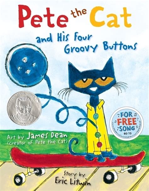 Pete the Cat and His Four Groovy Buttons - Eric Litwin - Hardcover