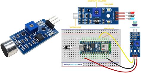 아두이노 나노 ESP32 고감도 음향 사운드 센서 소리감지 모듈