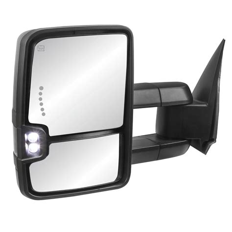 2pcs Power Heated Tow Mirrors For 1999 2002 Chevy Silverado Gmc Sierra 1500 2500 Ebay