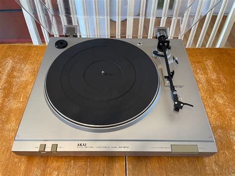 Vintage Akai Ap B110 Belt Drive Auto Return Turntable Working Fine EBay