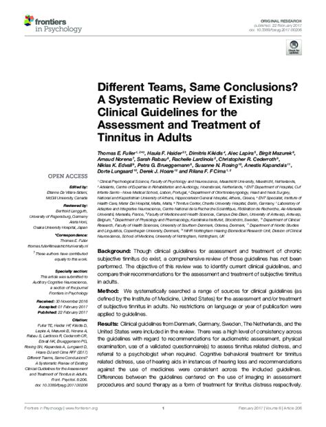 Pdf Different Teams Same Conclusions A Systematic Review Of