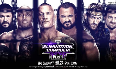 Ver Wwe Elimination Chamber Cartelera Y Horarios En Vivo Y En Espa Ol