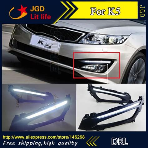 Envío Gratis 12V 12V 6000k LED DRL luz corriente diurna para Kia K5