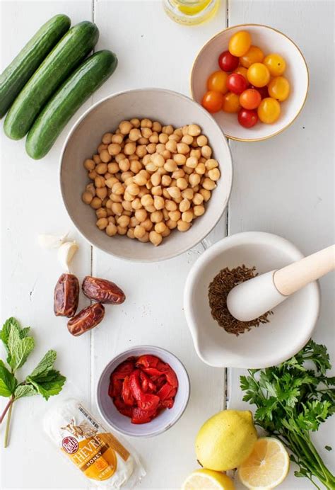 Mediterranean Chickpea Salad Recipe Love And Lemons