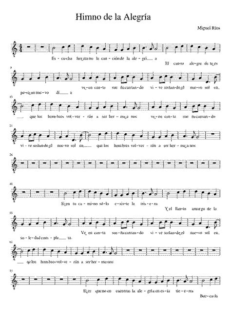 Partitura De Himno Estados Unidos