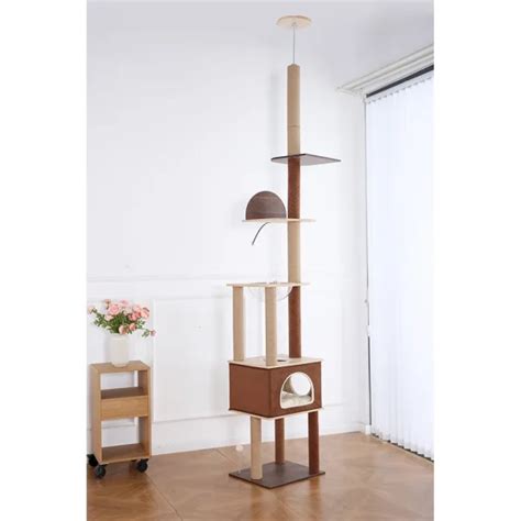 Tall Cat Scratching Posts Odm Floor To Ceiling Cat Scratch Post Petstar