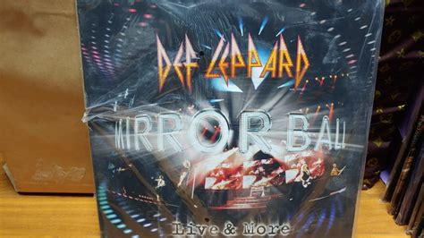 Def Leppard Mirror Ball Live More Vinyl Photo Metal Kingdom