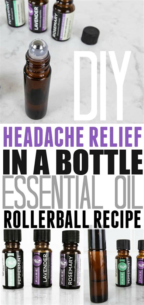 Essential Oil Headache Relief Roller Ball Recipe The Creek Line House