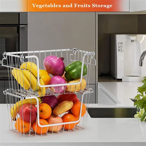 Snapklik Orgneas Freezer Organizer Bins Stackable Chest Freezer