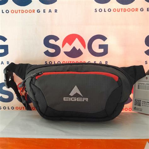 Jual Tas Pinggang EIGER Medium Waist Bag Original Kab Sukoharjo