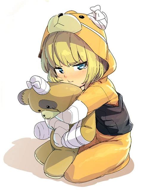 Anime Girl Teddy Bear Costume