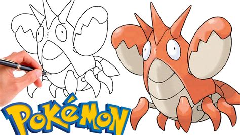 How To Draw CORPHISH POKEMON 341 Generation 3 YouTube