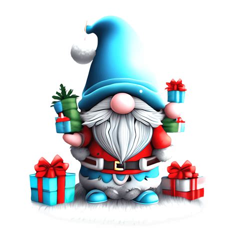 Gnome Merry Christmas Digital Graphic Creative Fabrica