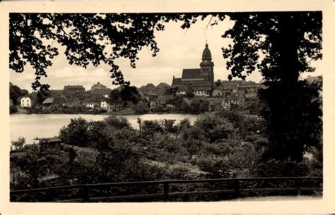 Ansichtskarte Postkarte Waren an der Müritz Teilansicht akpool de