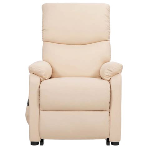 Moh Fauteuil Inclinable Cr Me Tissu Hb Aa Cdiscount Maison