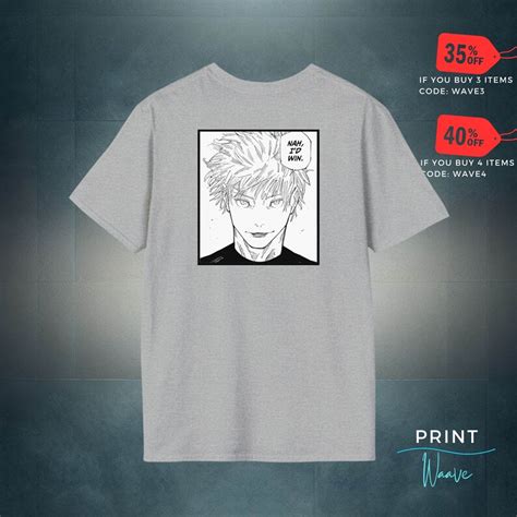 Nah Id Win Stand Proud Anime Meme Shirt Jogoat Jogo Nanami Kento