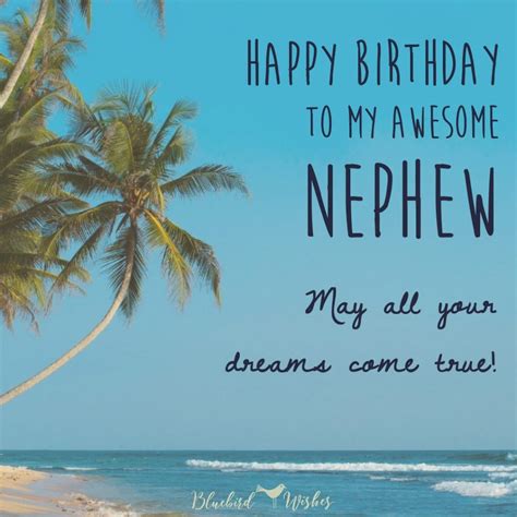 Heartfelt Birthday Words For Your Beloved Nephew