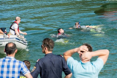 Tödlicher Badeunfall im Pleschinger See 03 08 2015 ooe owr at