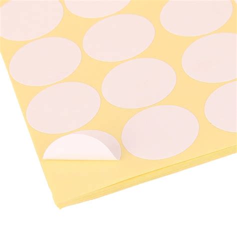 White Colours 25mm Round Dot Stickers Diameter Round Color Coding ...