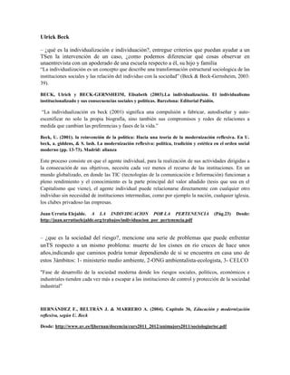 Guia De Estudio Pensamiento Social Contemporaneo PDF