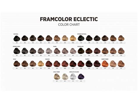 Framesi Color Chart Color Chart Hair Color Chart Hair 47 Off