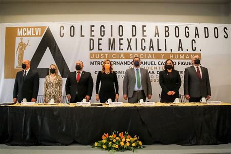 Toma Protesta Marina Del Pilar A Mesa Directiva Del Colegio De Abogados