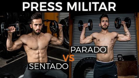 Press Militar con Mancuernas Guía completa para fortalecer tus hombros